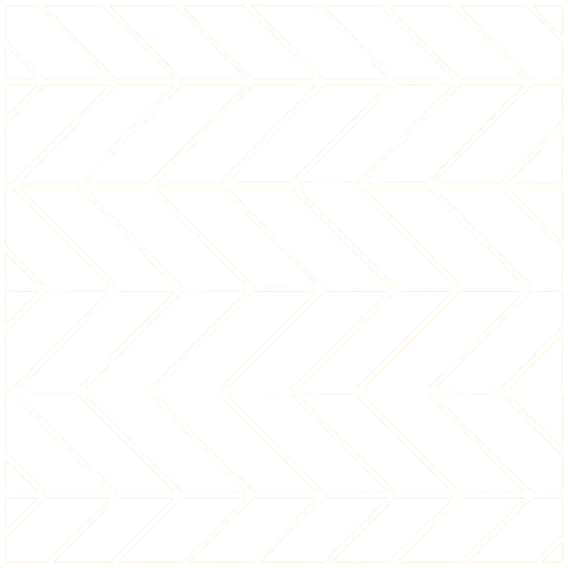 Grafický vzor pokládky dubové podlahy Chevron (maďarský vzor) – precizně řezaná prkna pod úhlem pro luxusní vzhled.